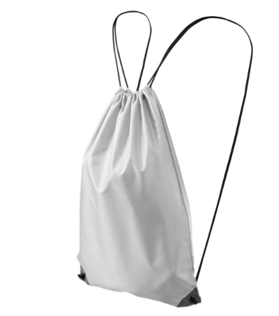 MALFINI ENERGY Unisex gymsack in white - promotional clothing printed with your company logo