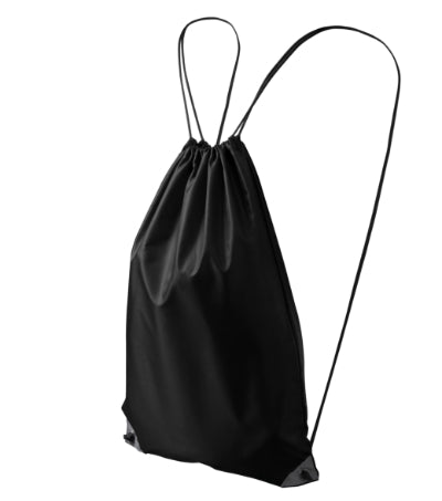 MALFINI ENERGY Unisex gymsack in black - promotional clothing printed with your company logo