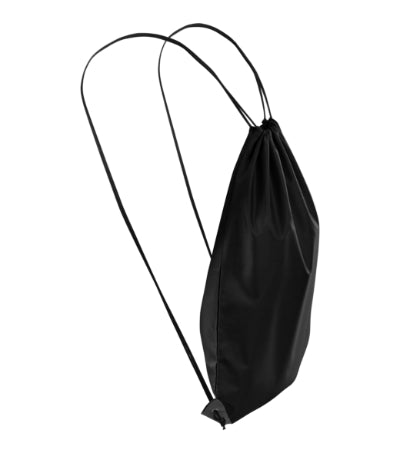 MALFINI ENERGY Unisex gymsack in black - promotional clothing printed with your company logo