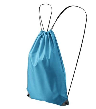MALFINI ENERGY Unisex gymsack in blue atoll - promotional clothing printed with your company logo