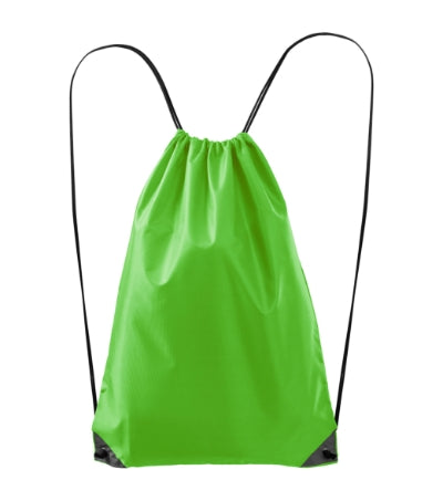 MALFINI ENERGY Unisex gymsack in apple green - promotional clothing printed with your company logo