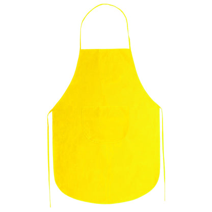 Stamina KELLER Colour non-woven apron in yellow - promotional merchandise printed with your company logo