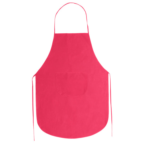 Stamina KELLER Colour non-woven apron in fuchsia - promotional merchandise printed with your company logo