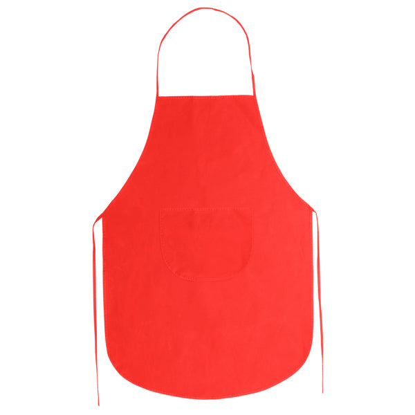 Stamina KELLER Colour non-woven apron in red - promotional merchandise printed with your company logo