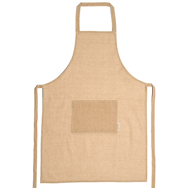 Stamina AROLA Recycled cotton apron in beige - promotional merchandise printed with your company logo
