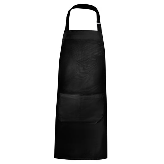ROLY WRK BOST Unisex apron in black - promotional clothing printed with your company logo