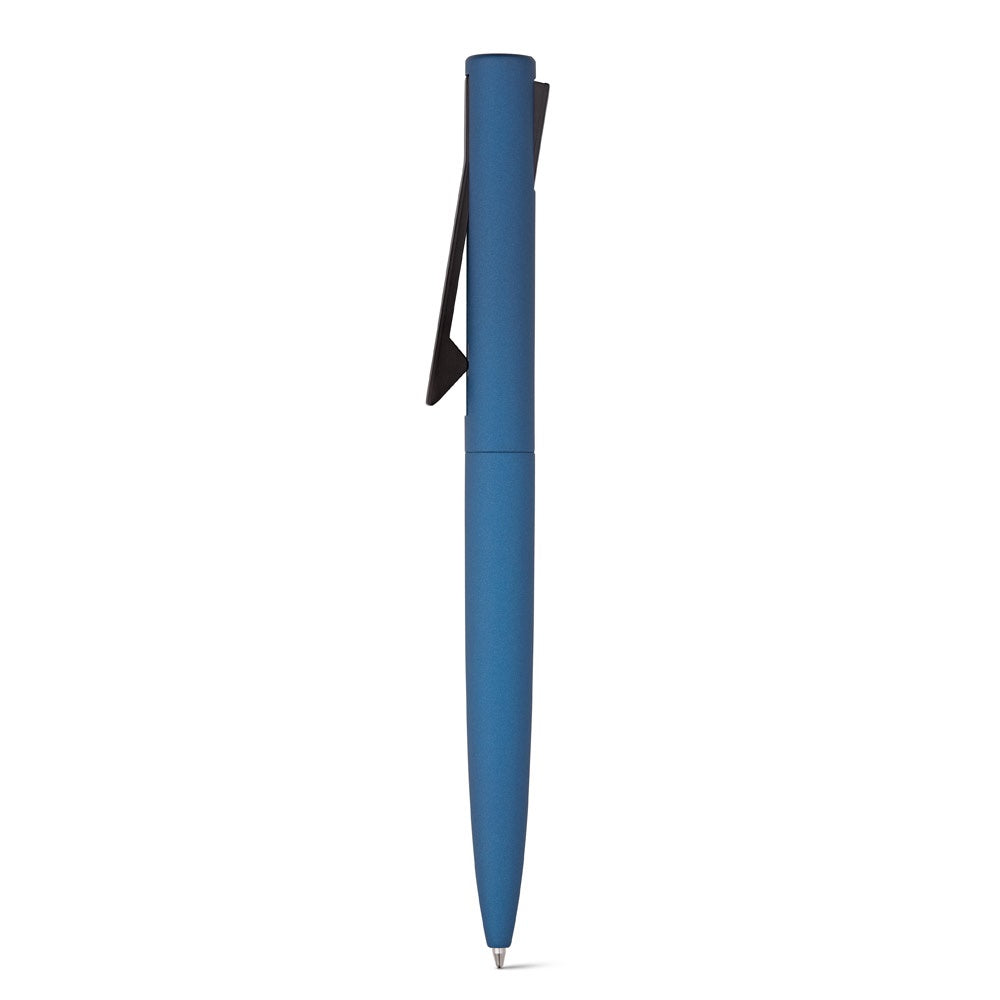 CONVEX promotional pen in blue with custom logo branding
