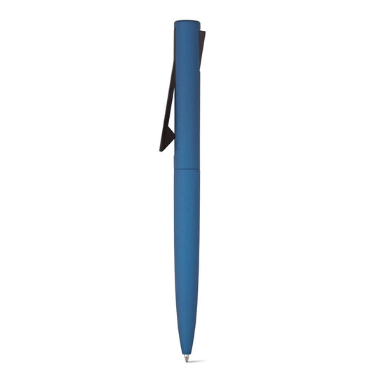 CONVEX promotional pen in blue with custom logo branding