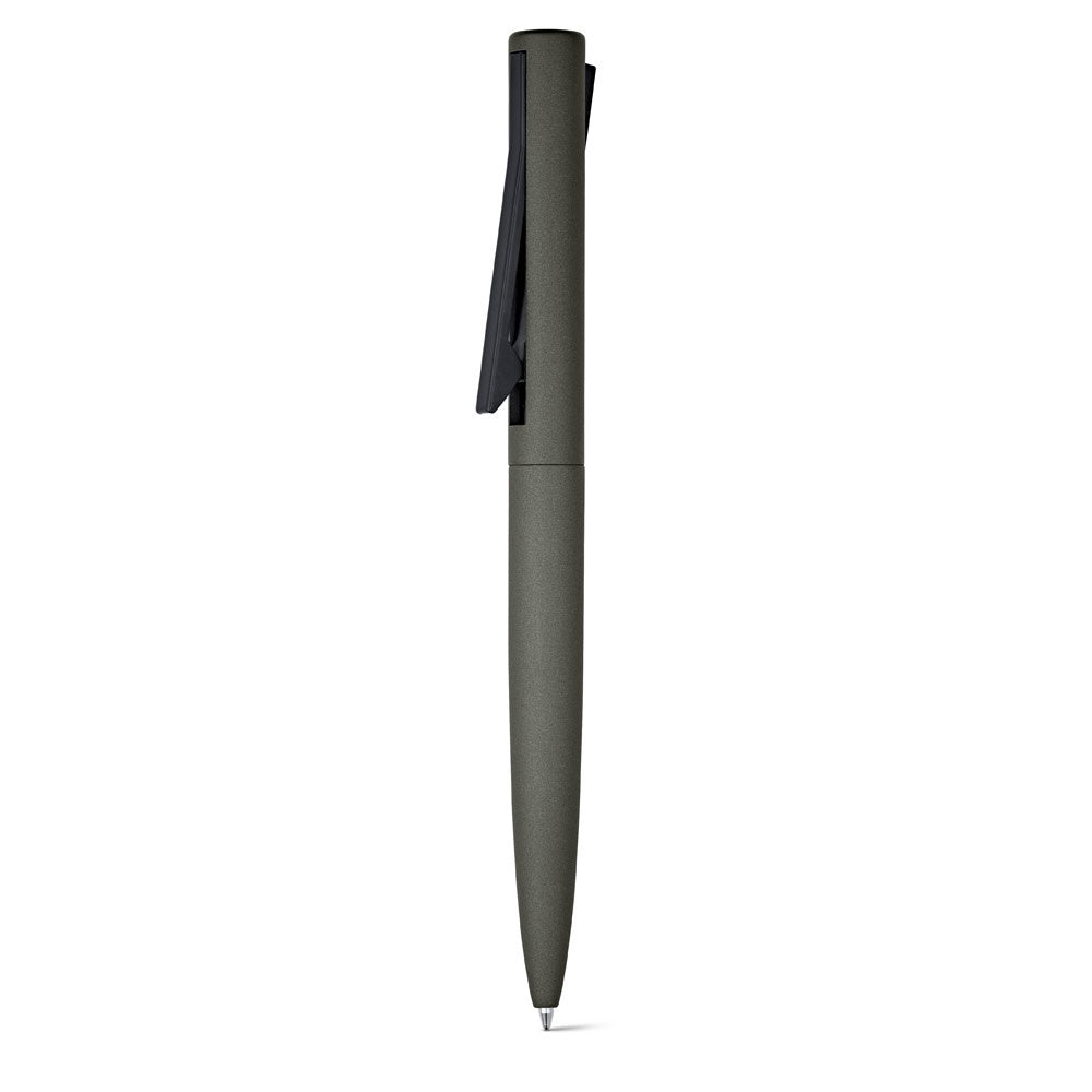 CONVEX promotional pen in gun metal (detail view) with custom logo branding