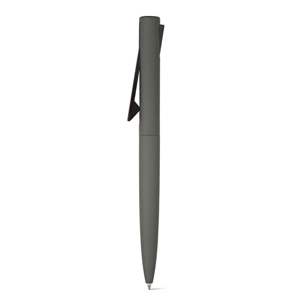 CONVEX promotional pen in gun metal with custom logo branding
