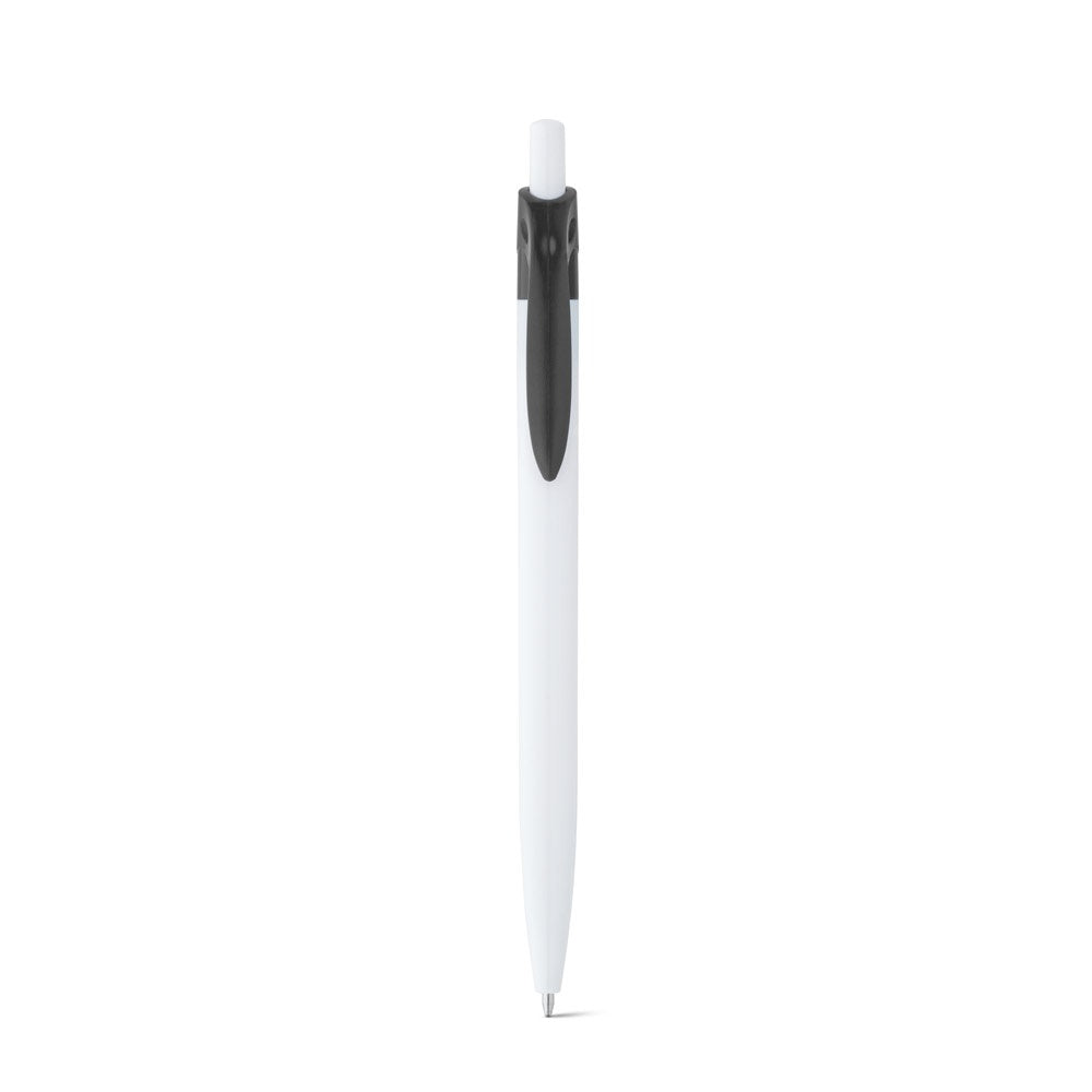 MARS promotional pen in black (detail view) with custom logo branding