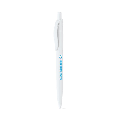 MARS promotional pen in white with custom logo branding