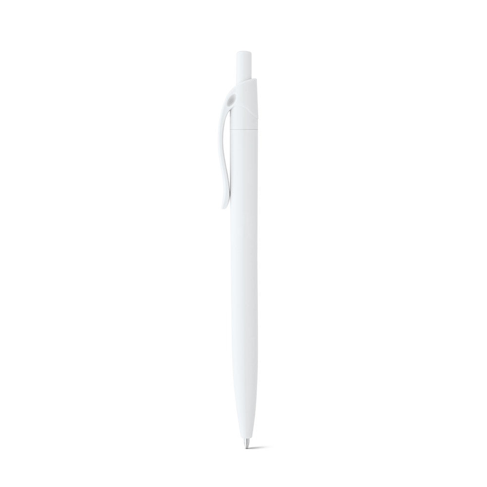 MARS promotional pen in white with custom logo branding