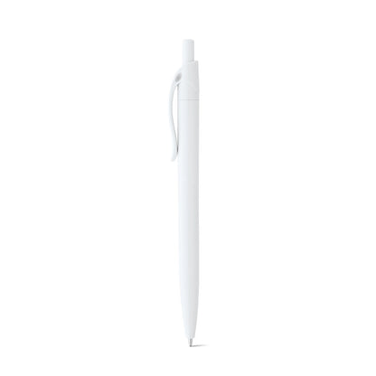 MARS promotional pen in white with custom logo branding