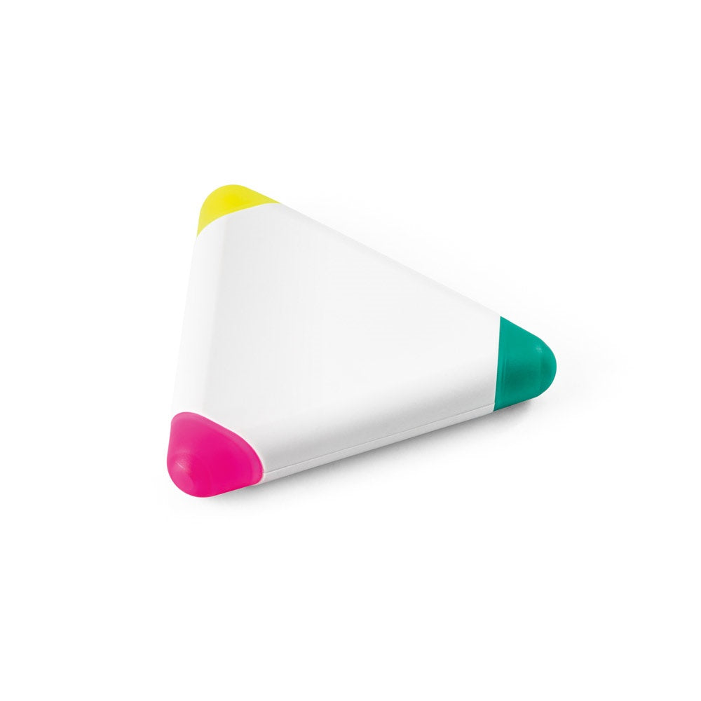 TRIAN promotional pen in white with custom logo branding
