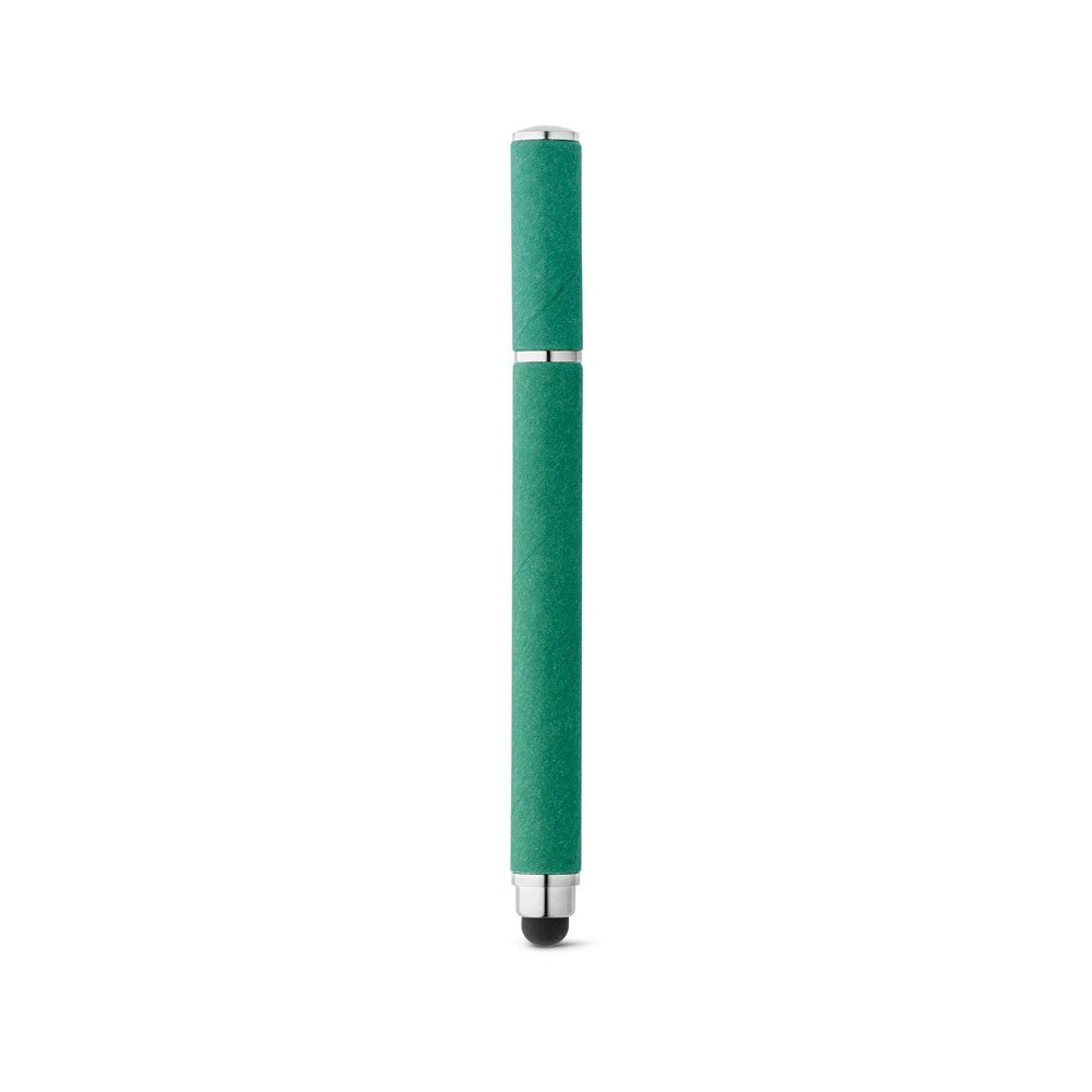 PAPYRUS promotional pen in green with custom logo branding
