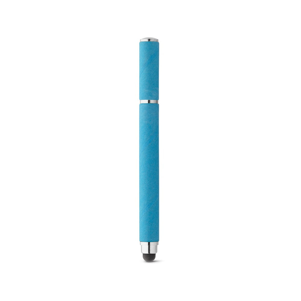 PAPYRUS promotional pen in light blue with custom logo branding