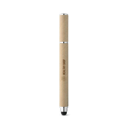 PAPYRUS promotional pen in natural with custom logo branding