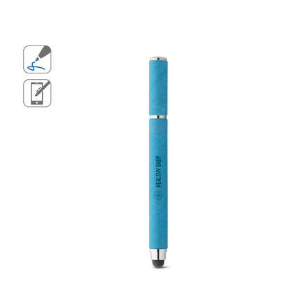 PAPYRUS promotional pen (complete set view) with custom logo branding