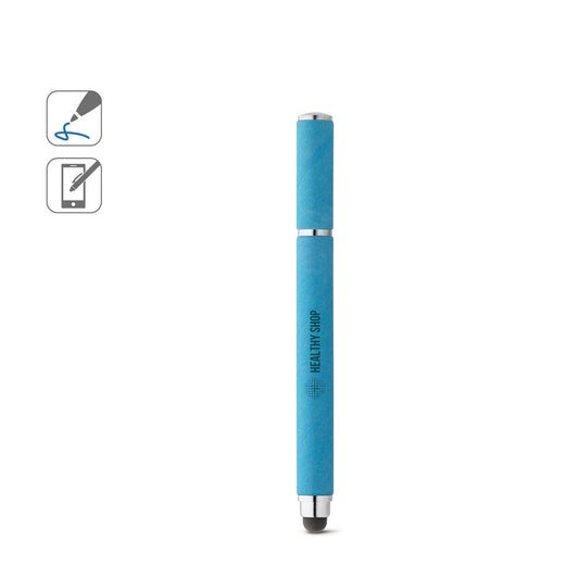 PAPYRUS promotional pen (complete set view) with custom logo branding