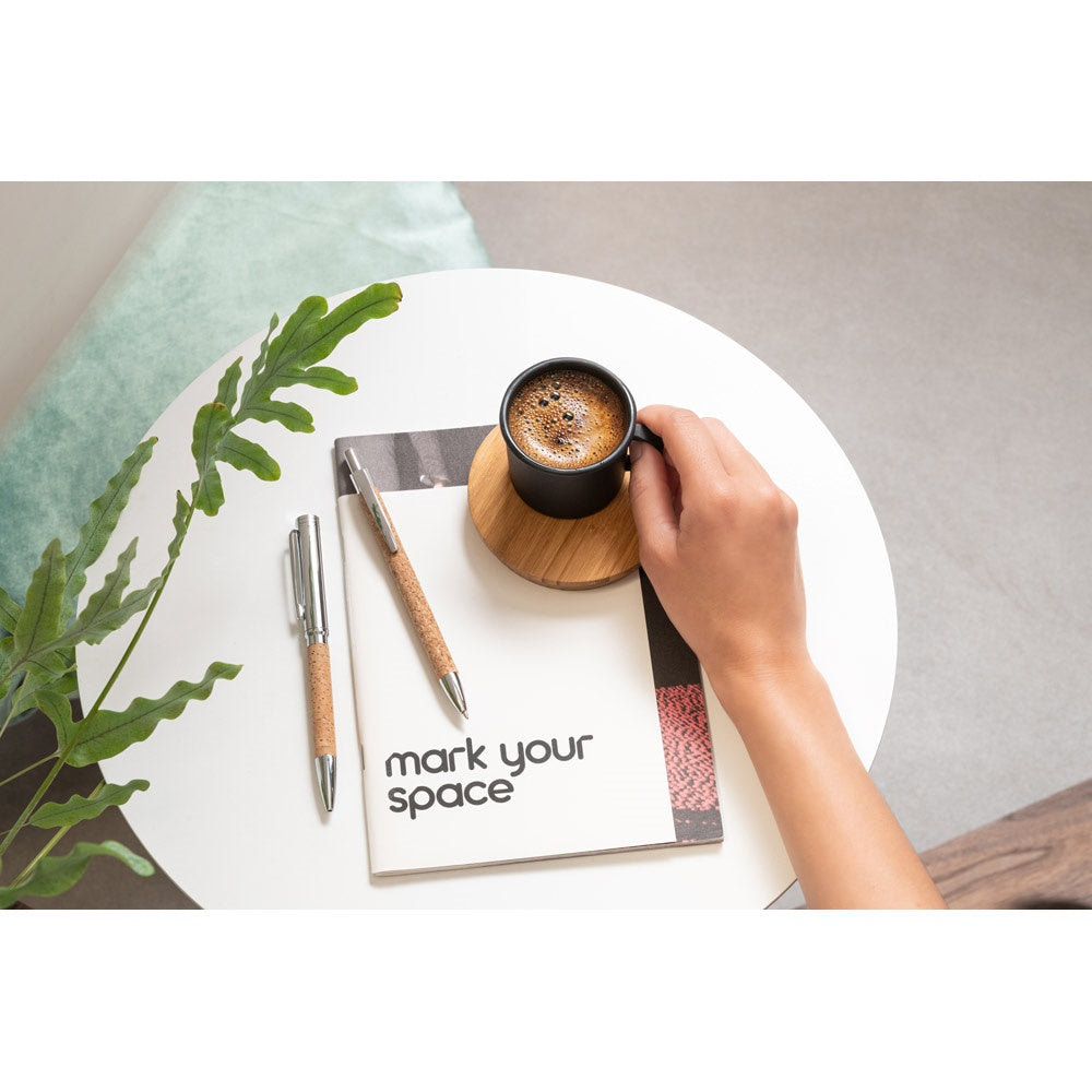 NATURA promotional pen with custom logo branding