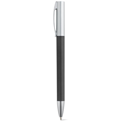 ELBE promotional pen in black with custom logo branding