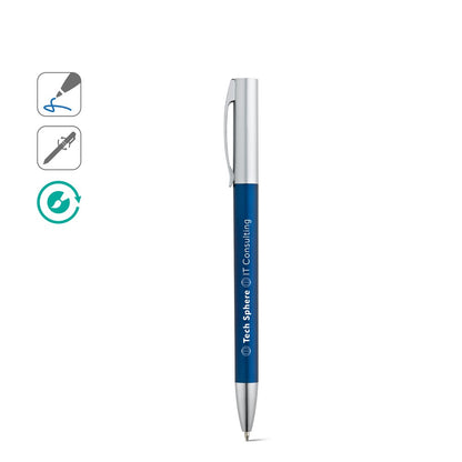 ELBE promotional pen (complete set view) with custom logo branding