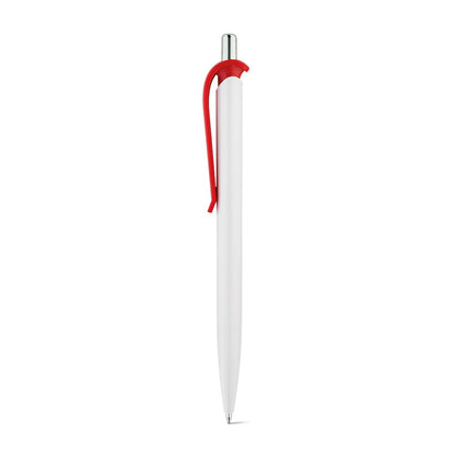 ANA promotional pen in red with custom logo branding