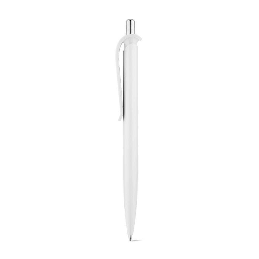 ANA promotional pen in white with custom logo branding