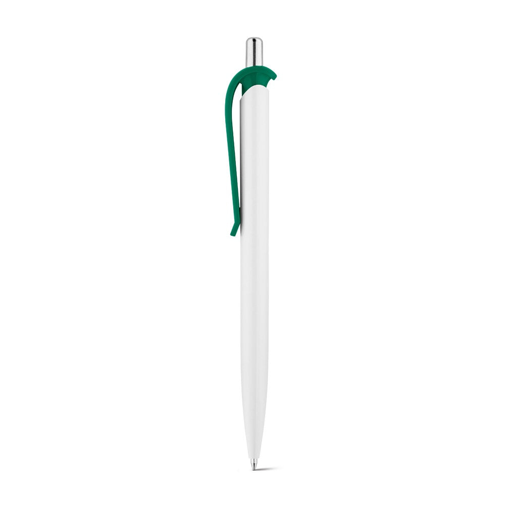 ANA promotional pen in green with custom logo branding