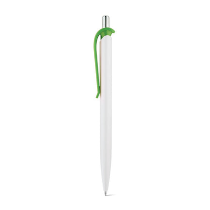 ANA promotional pen in light green with custom logo branding