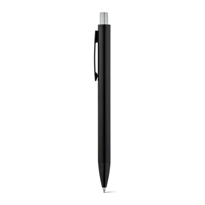 JOAN promotional pen in silver with custom logo branding