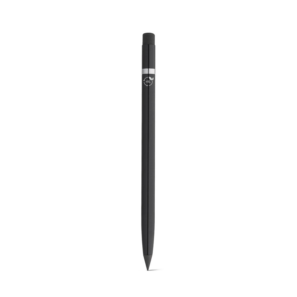 LIMITLESS promotional pen in black with custom logo branding