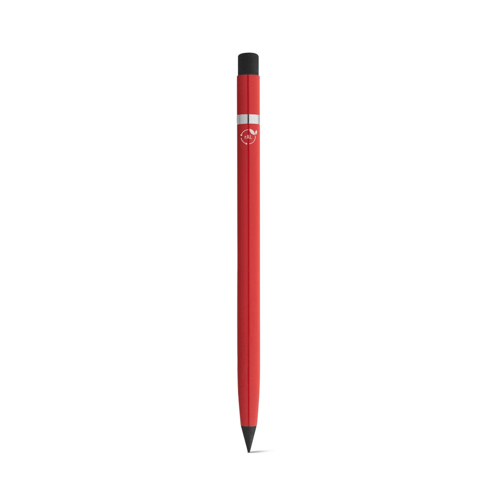 LIMITLESS promotional pen in red with custom logo branding