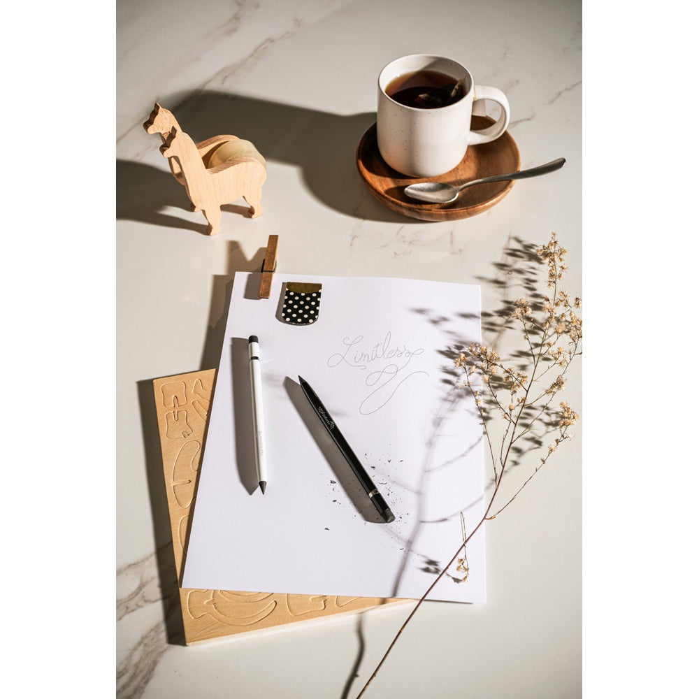 LIMITLESS promotional pen with custom logo branding
