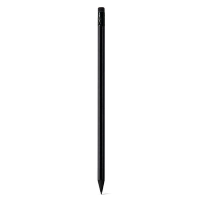 ERNSTER promotional pen in black with custom logo branding