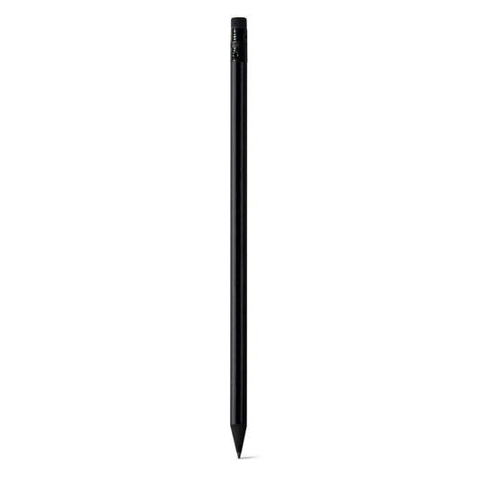 ERNSTER promotional pen in black with custom logo branding