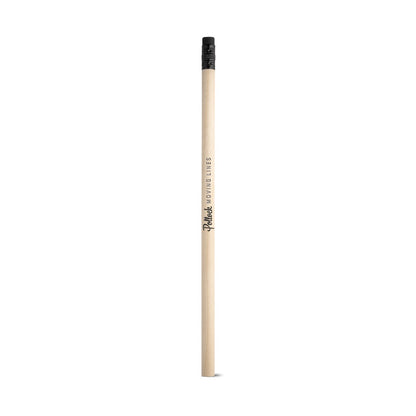 POLLOCK promotional pen in black with custom logo branding