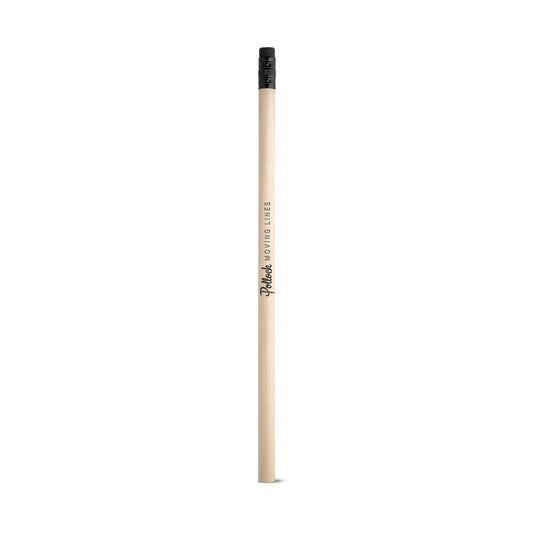 POLLOCK promotional pen in black with custom logo branding