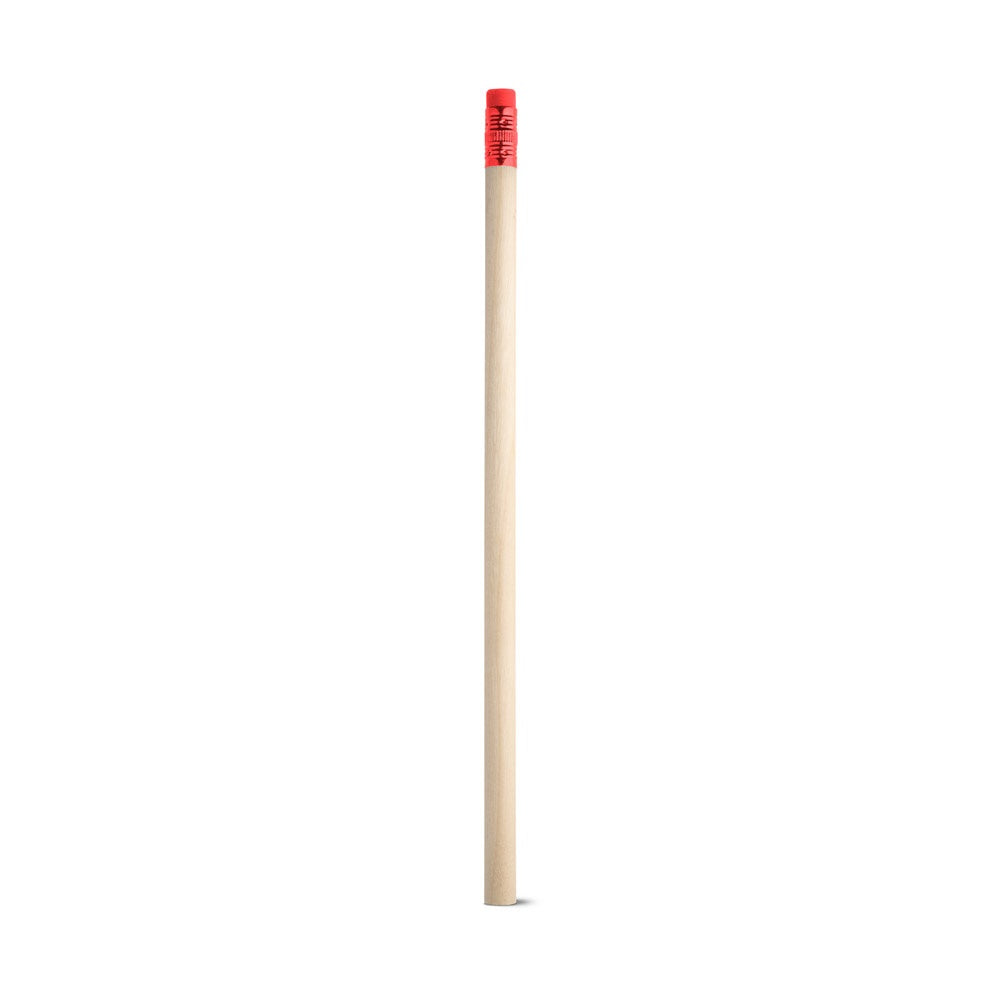 POLLOCK promotional pen in red with custom logo branding