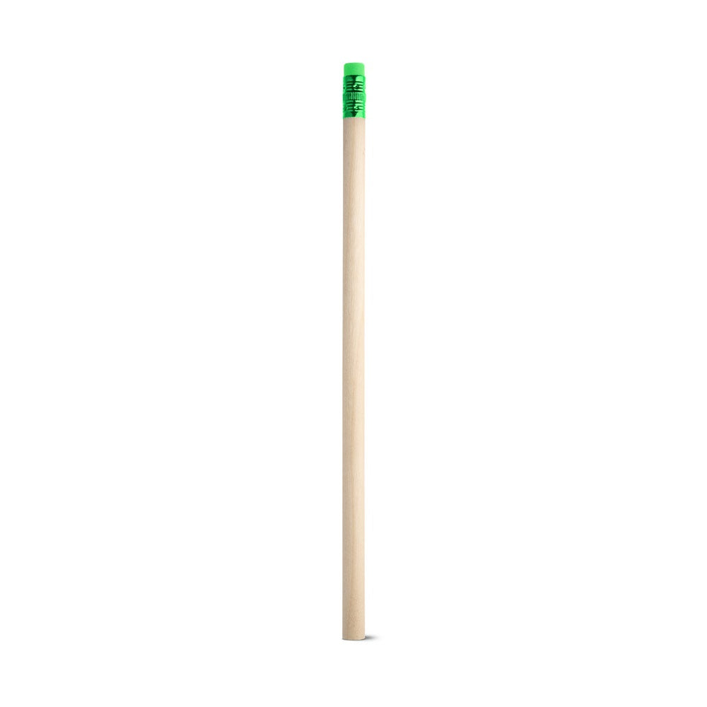 POLLOCK promotional pen in green with custom logo branding