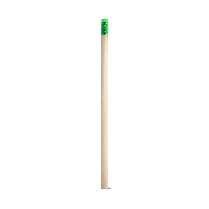 POLLOCK promotional pen in green with custom logo branding