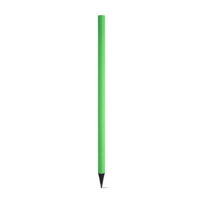 LUCIAN promotional pen in light green (detail view) with custom logo branding