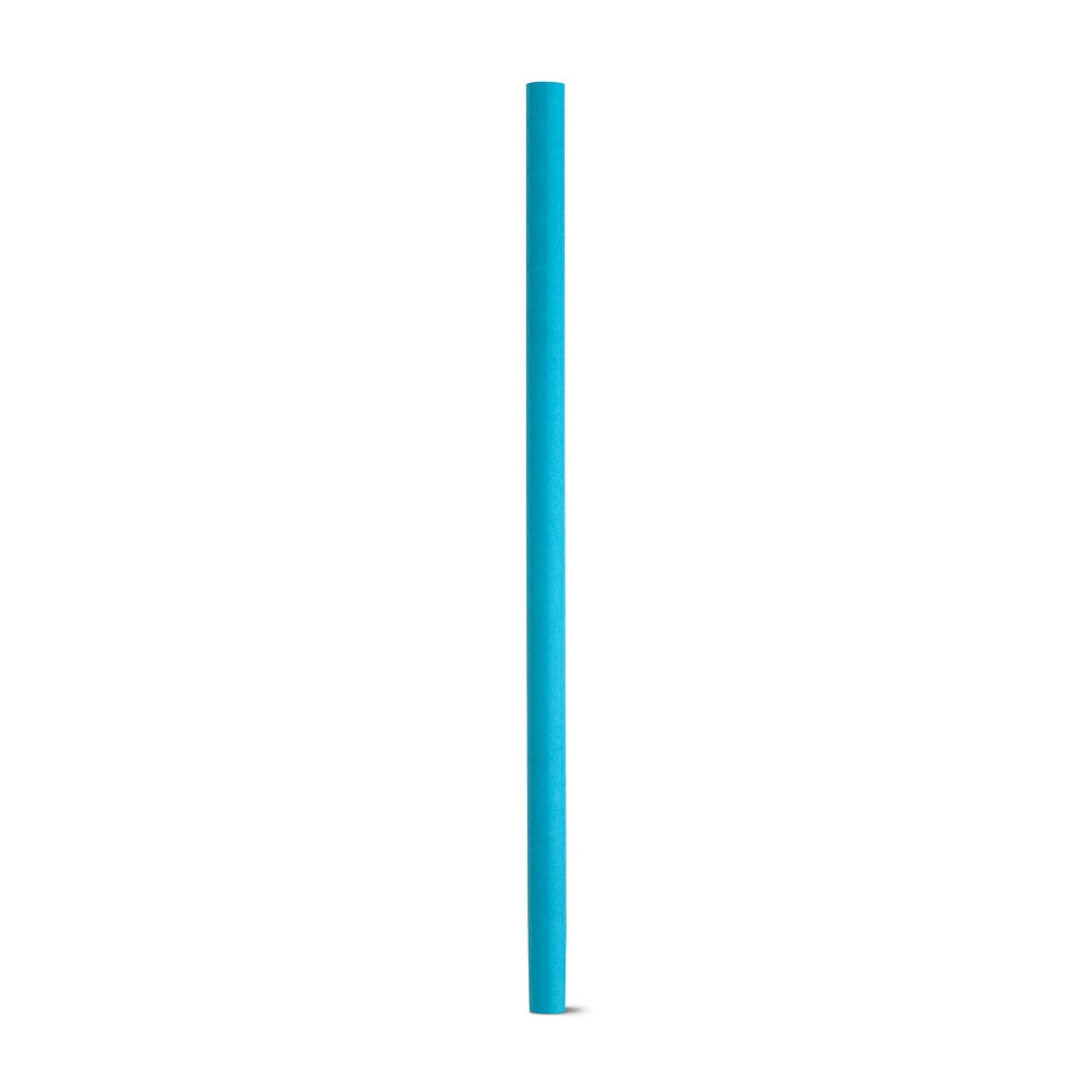 LUCIAN promotional pen in light blue with custom logo branding