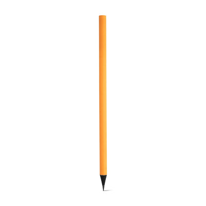 LUCIAN promotional pen in orange (detail view) with custom logo branding