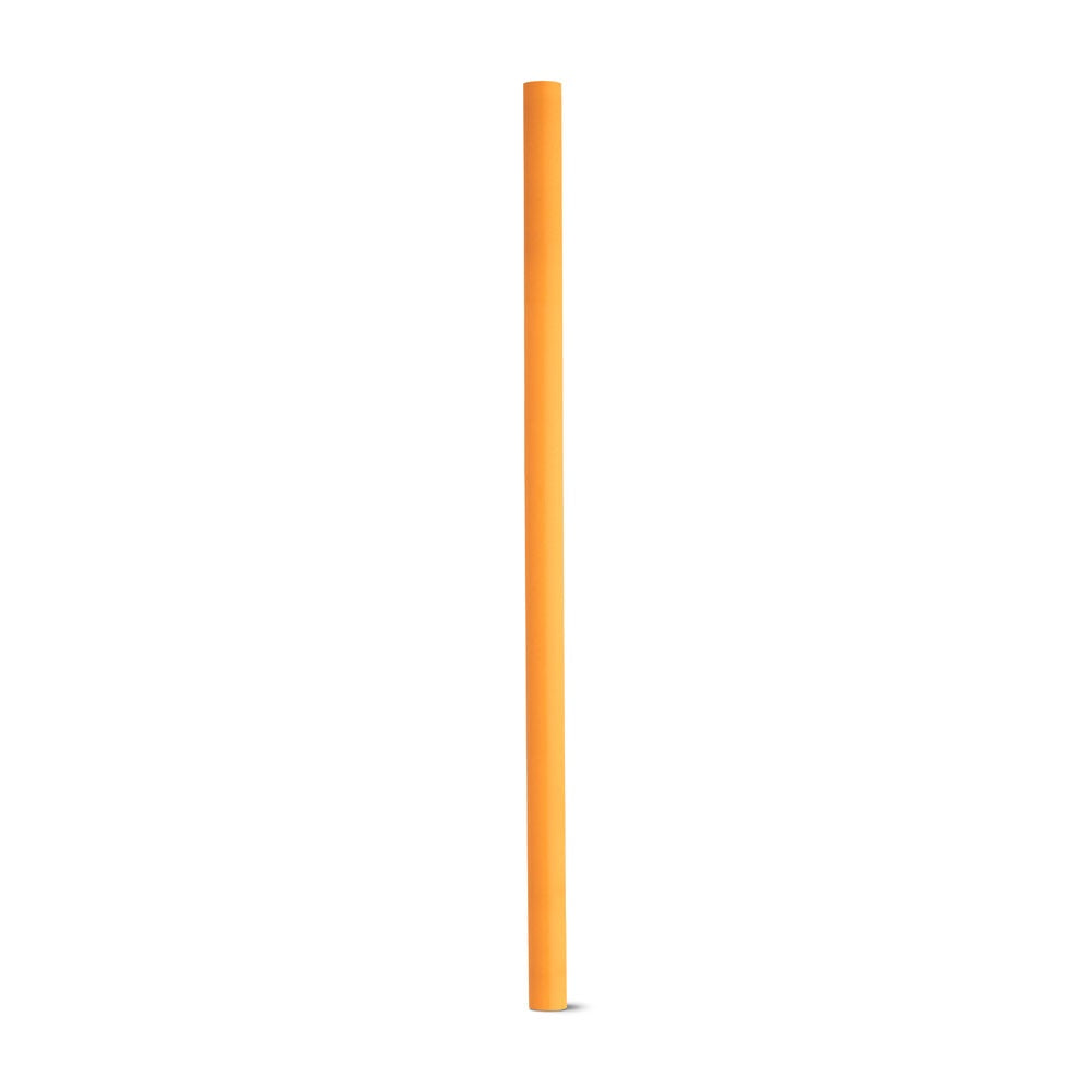LUCIAN promotional pen in orange with custom logo branding