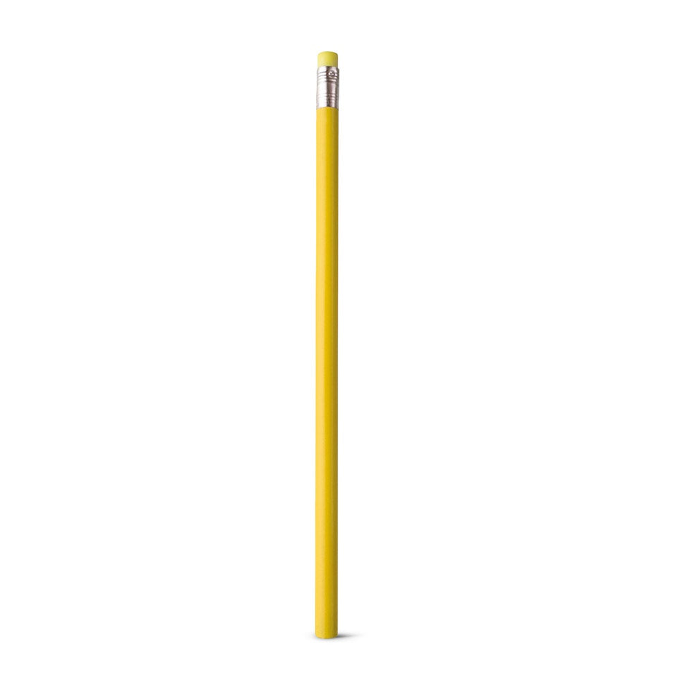 ATENEO promotional pen in yellow with custom logo branding