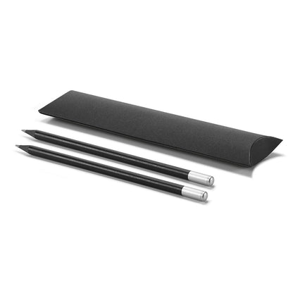 BRENTANO promotional pen in satin silver with custom logo branding