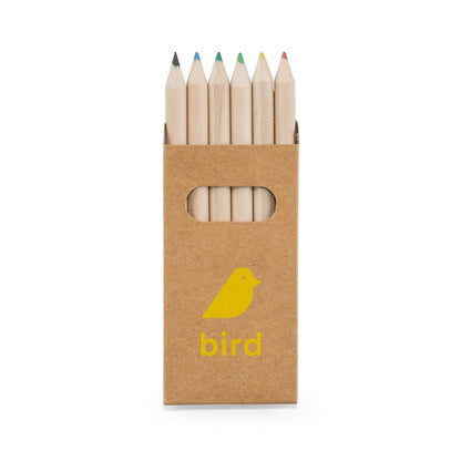BIRD promotional pen in natural with custom logo branding
