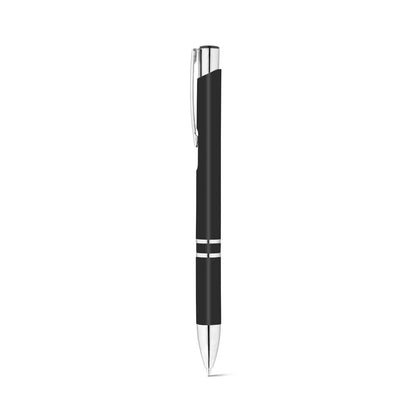 BETA WHEAT promotional pen in black with custom logo branding